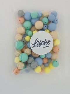 Pack Pasteles 100 Cuentas 19, 15, 12 y 9 mm - comprar online