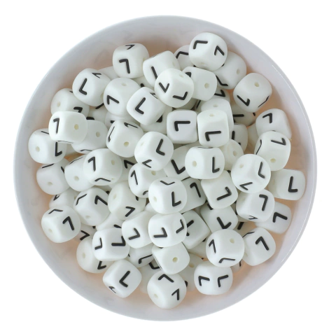 Letra 12 mm - L - SILICONA