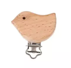 Broche de Madera - PAJARO