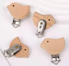 Broche de Madera - PAJARO - comprar online