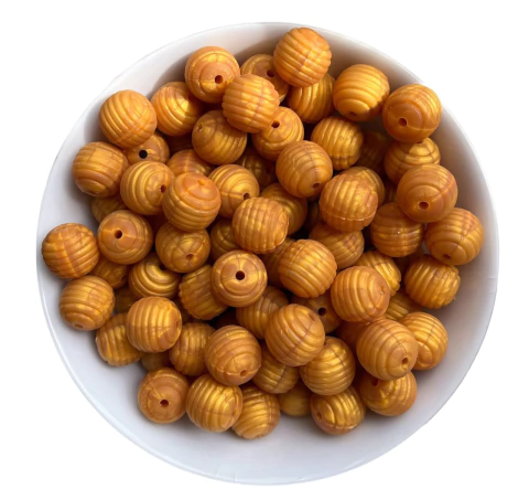 Esfera 15 mm - RAYADA - BRONCE - comprar online