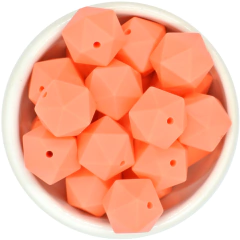 Icosagono 17 mm - SALMON NARANJA