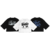 BOXY TEE`S BLACK/WHITE PACK X3 - comprar online