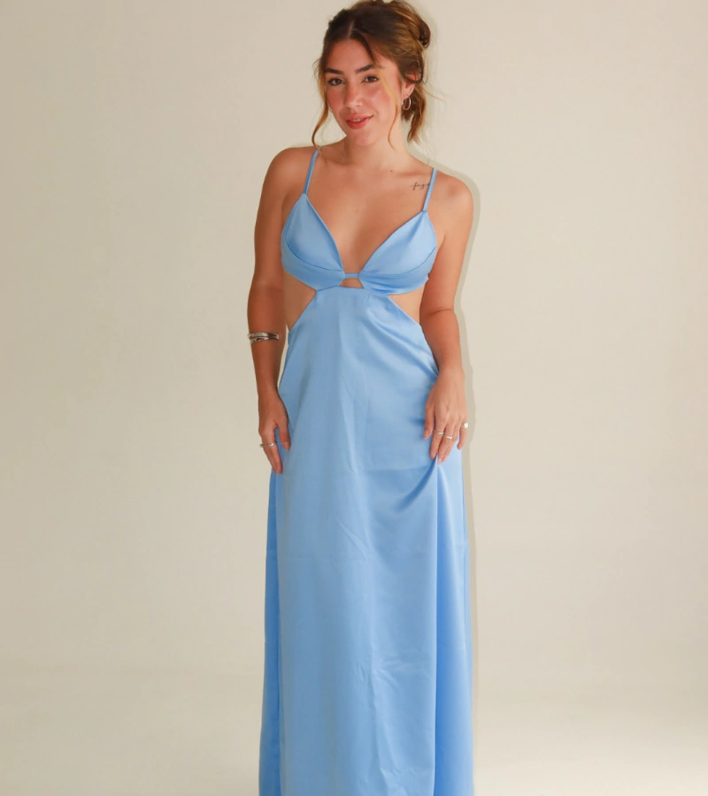 Vestido Versailles Azul