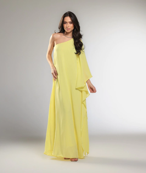 Vestido Jasmim Amarelo - comprar online