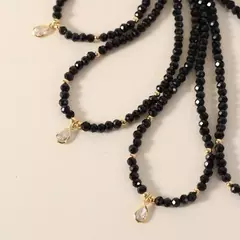 Collar zuri negro - Tienda Ámbar