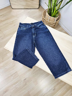 JEAN WIDE LEG CROPPED INDIGO (PA0003)