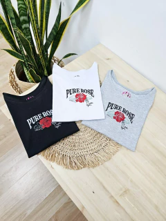 REMERA ROSE (RE0110) - tienda online