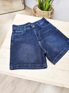 SHORT MOM FIT - INDIGO (SH0049) - comprar online