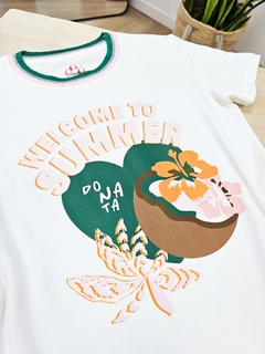 REMERA WELCOME (RE0464) en internet