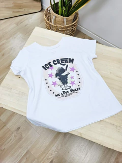 REMERA CREAM (RE0055)