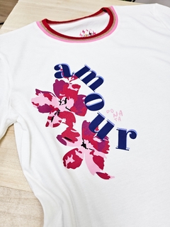 REMERA AMOUR (RE0424) en internet