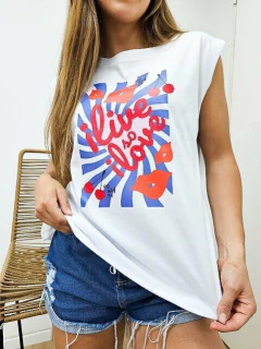 MUSCULOSA LIVE (MU0023) - comprar online