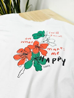 REMERA HAPPY (RE0120) - comprar online