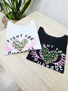 REMERA FIGHT (RE0061) - tienda online