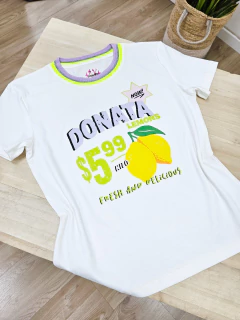 REMERA DELICIOUS (RE0473) - tienda online