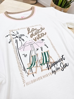 REMERA HAPPINESS (RE0468) en internet