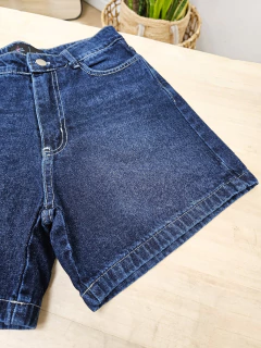 SHORT MOM FIT - INDIGO (SH0049) en internet