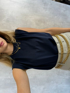 MUSCLE TEE ALGODÃO PRIME MIDNIGHT