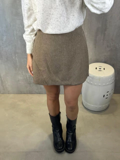 Imagem do SHORTS SAIA ASSIMETRICO MELANGE FOX