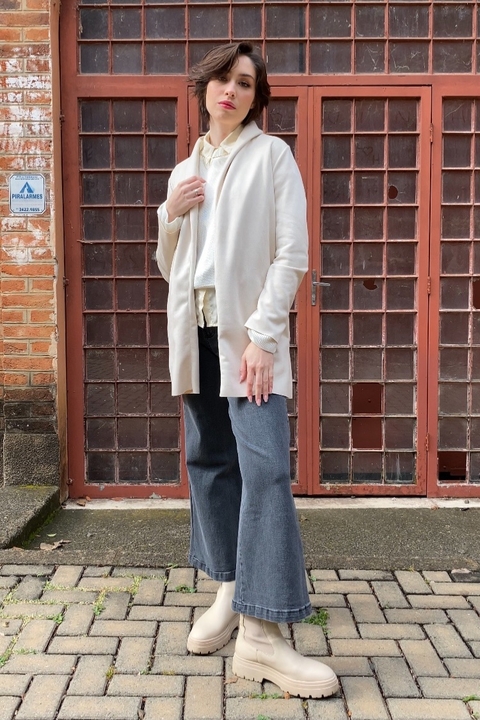 CASACO SUEDE OFF