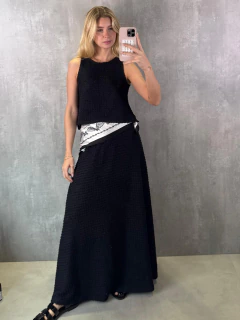 REGATA NADADOR EM MALHA TRICOT PRETA - Navy Store