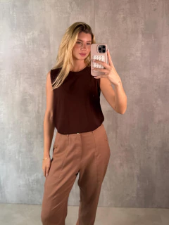 REGATA RECORTE ESSENTIAL CHOCO - comprar online