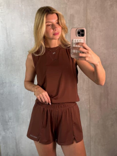 REGATA CROPPED TECHNO CAPPUCCINO - Navy Store