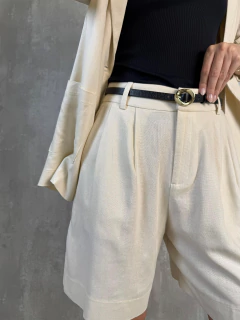 BERMUDA ALFAIATARIA LINHO PERLATTO na internet