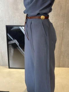 CALÇA ALFAIATARIA PANTALONA FLAME AZUL AIR - Navy Store