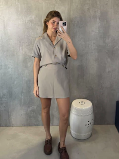 CAMISA MANGA CURTA BOTÕES ROCHA - comprar online