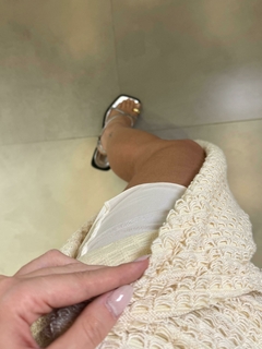 Imagem do VESTIDO MIDI NADADOR EM MALHA TRICOT OFF WHITE