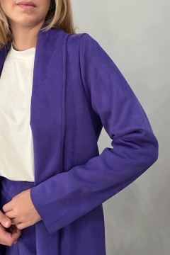 CASACO SUEDE VIOLETA - Navy Store