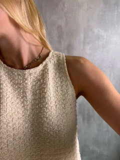 REGATA NADADOR EM MALHA TRICOT OFF WHITE - Navy Store