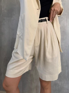 BERMUDA ALFAIATARIA LINHO PERLATTO - loja online