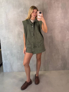 SHORTS SAIA SARJA ALECRIM - comprar online