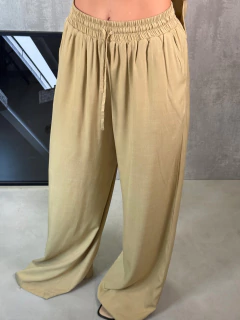 Imagem do CALÇA PANTALONA RESORT VISCOSE KHAKI DESERT