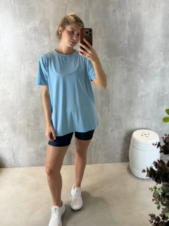 T-SHIRT AMPLA TECHNO COMFORT BLUE SKY - comprar online