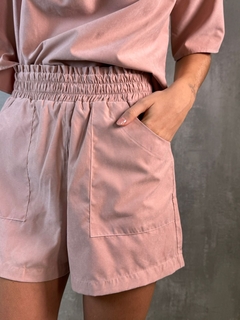 SHORTS SOLTINHO PERFORMING ROSA PANCAKE