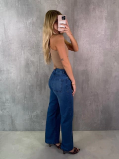 CALÇA JEANS RETA CLASSIC DENIM - Navy Store