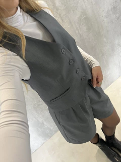 BERMUDA ALFAIATARIA SOCIETY CHUMBO - loja online