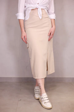 SAIA MIDI ALFAIATARIA CARGO AVEIA na internet