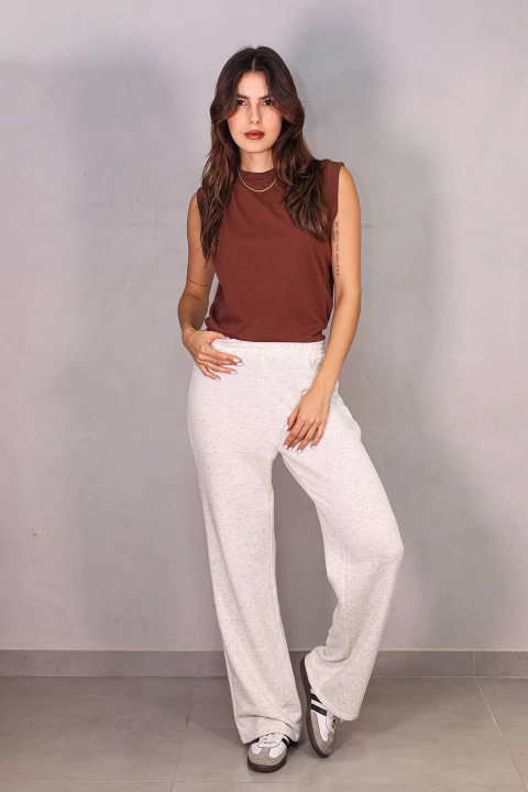 MUSCLE TEE ALGODÃO PRIME PECAN - comprar online