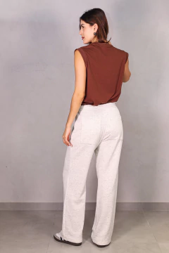 MUSCLE TEE ALGODÃO PRIME PECAN - Navy Store