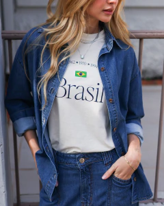 CAMISA LYOCELL JEANS MÉDIO - Navy Store