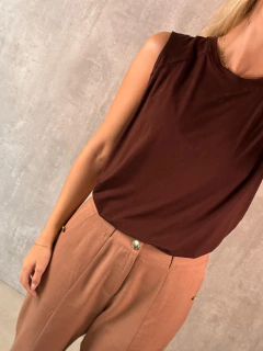 REGATA RECORTE ESSENTIAL CHOCO