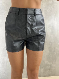 SHORTS ALFAIATARIA PU ESTONADO CHUMBO - Navy Store