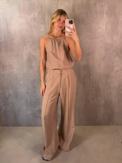 CALÇA ALFAIATARIA PANTALONA FLAME AREIA SABBIA - comprar online