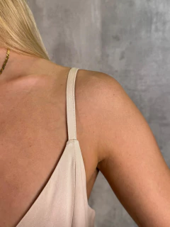 VESTIDO ALCINHA BOTÕES PERLATTO