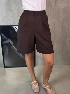 Imagem do BERMUDA ALFAIATARIA COM LINHO SHOYU